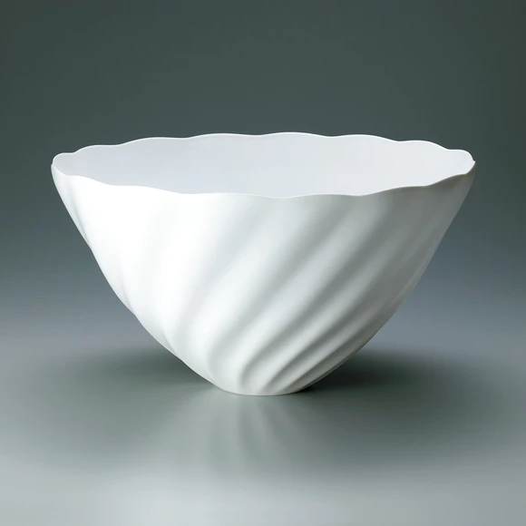 白磁鉢(五嶋 竜也)｜ギャラリージャパン