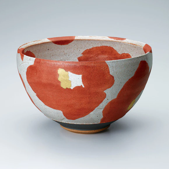 葆光彩磁菊花文瓶(筒井 廣明)｜ギャラリージャパン