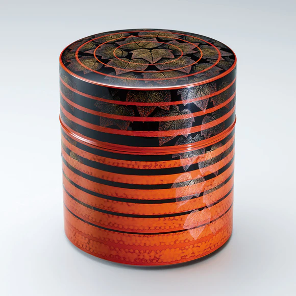 乾漆蒟醬箱「瑠璃藤花」(北岡 道代)｜ギャラリージャパン