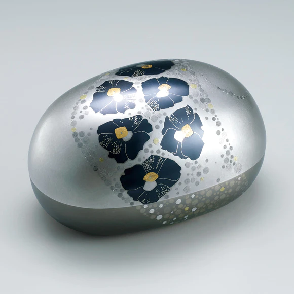 四分一象嵌花器「花あかり」(細谷 みちる)｜ギャラリージャパン