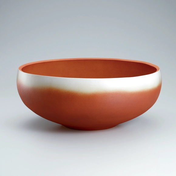 Red bowl.