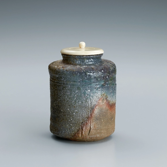 丹波肩衝茶入(市野 信水)｜ギャラリージャパン