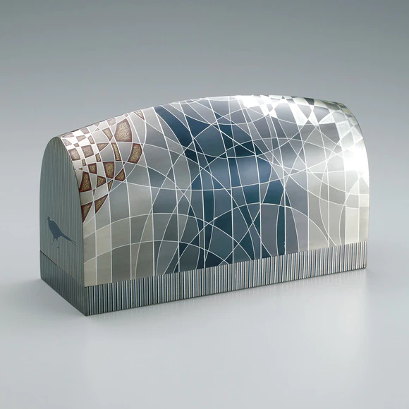 切嵌象嵌接合せ額面「さくらんぼ」(山本 晃)｜ギャラリージャパン