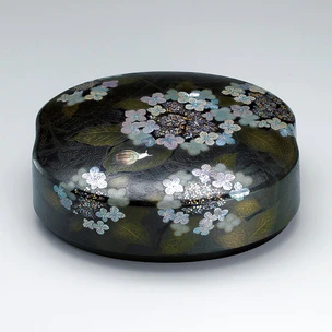 【写真追加】日本工芸会所属の伝統工芸作家、根本曠子先生作の飾り盆 第62回 日本伝統工芸展の作家・作品一覧｜ギャラリージャパン(6