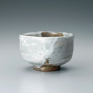 抹茶碗（白） | 萩のうつわ 筒茶碗 萩白釉