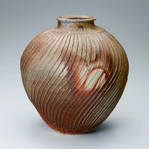 備前焼　花器 備前焼（大）伊勢崎 紳 ＃07 | kaseijin