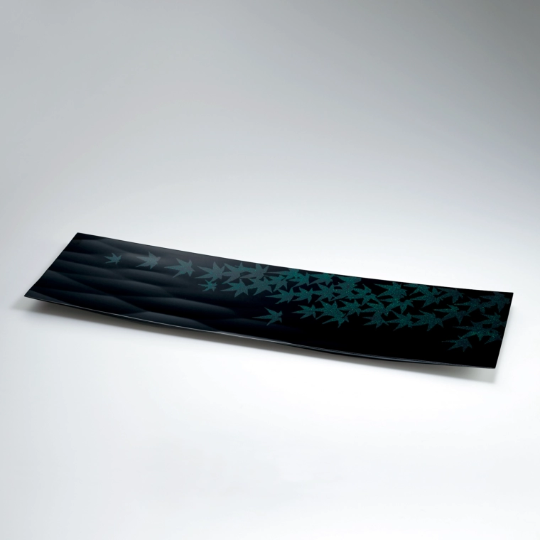 photo Kirisabi Rectangular Plate "Reflection"