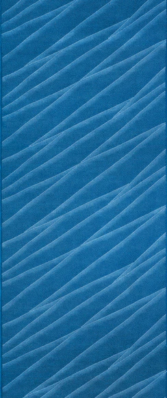 Cloth for kimono with design in nagaita-chūgata. “Shore design”