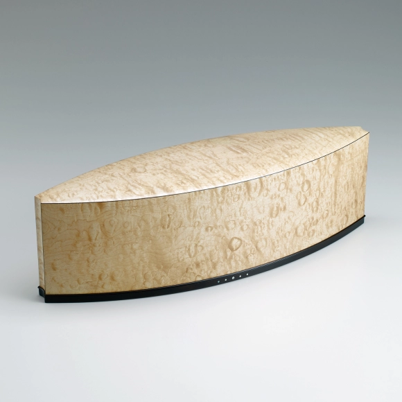 Coffer of Maple Wood with Inlay and Coated with Wax "White Flow"