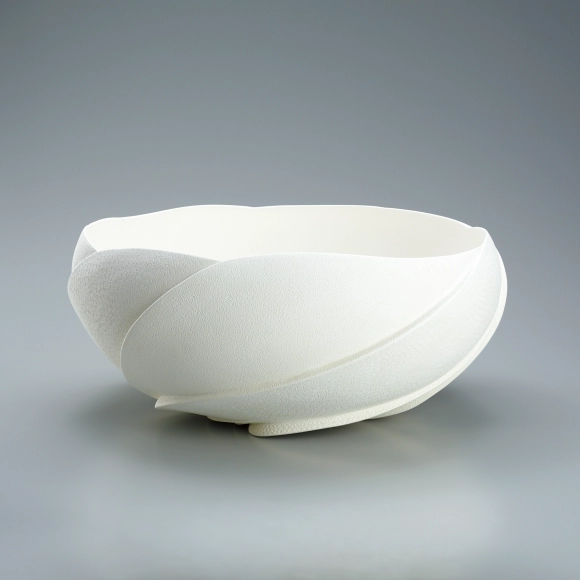 Bowl with pressed dot decoration. “whorl”