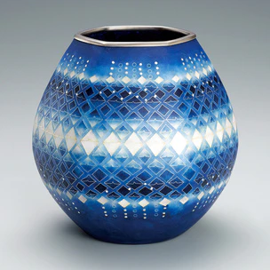 茶碗■銅胎有線七宝 藍地 七宝 朝顔 蝶紋 青 碗 ぐい呑み 古玩唐物 骨董品■ 貴重中国骨董80年旧蔵したコレクション中国古い景泰藍書道印合