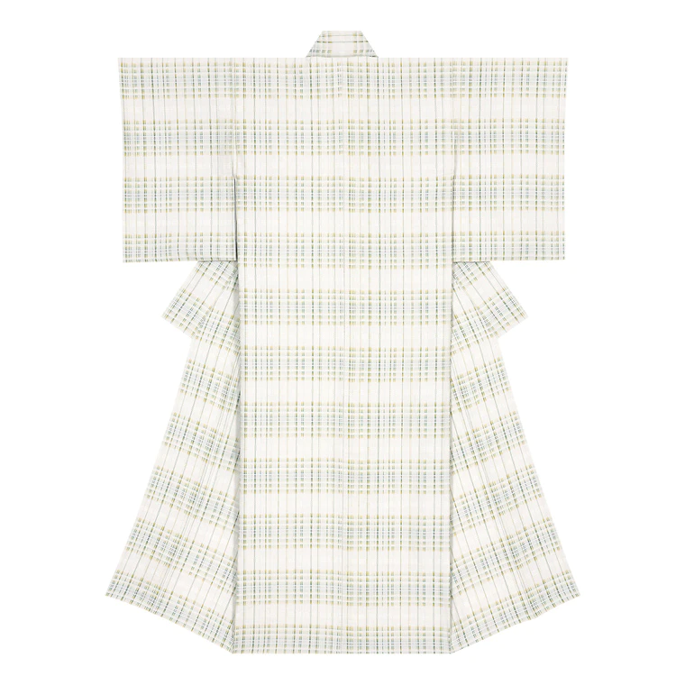 photo Kimono of cotton futsu. “Sign of spring”