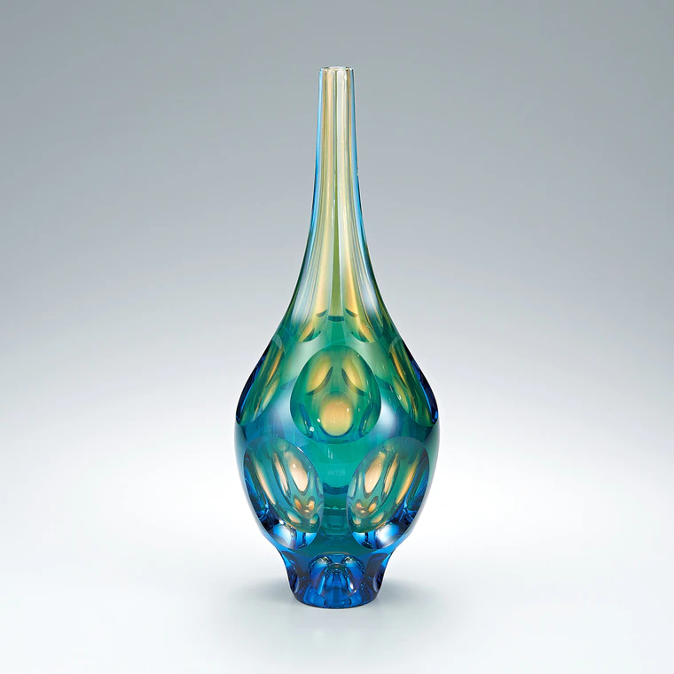photo “Vessel of stars” Glass flower vessel 
