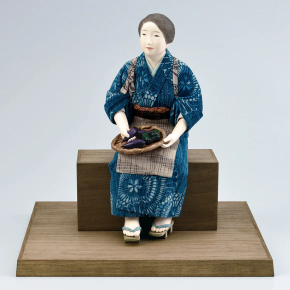 木芯桐塑木目込「雁が音」(鈴木 しおり)｜ギャラリージャパン