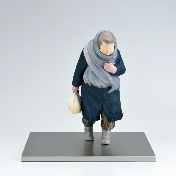 桐塑紙貼「家路」