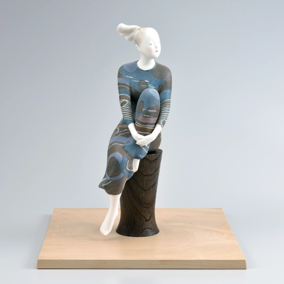 木芯桐塑漆塗「この道」(井上 楊彩)｜ギャラリージャパン