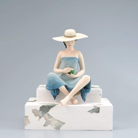 “Everlasting summer” Ceramic with polychromy