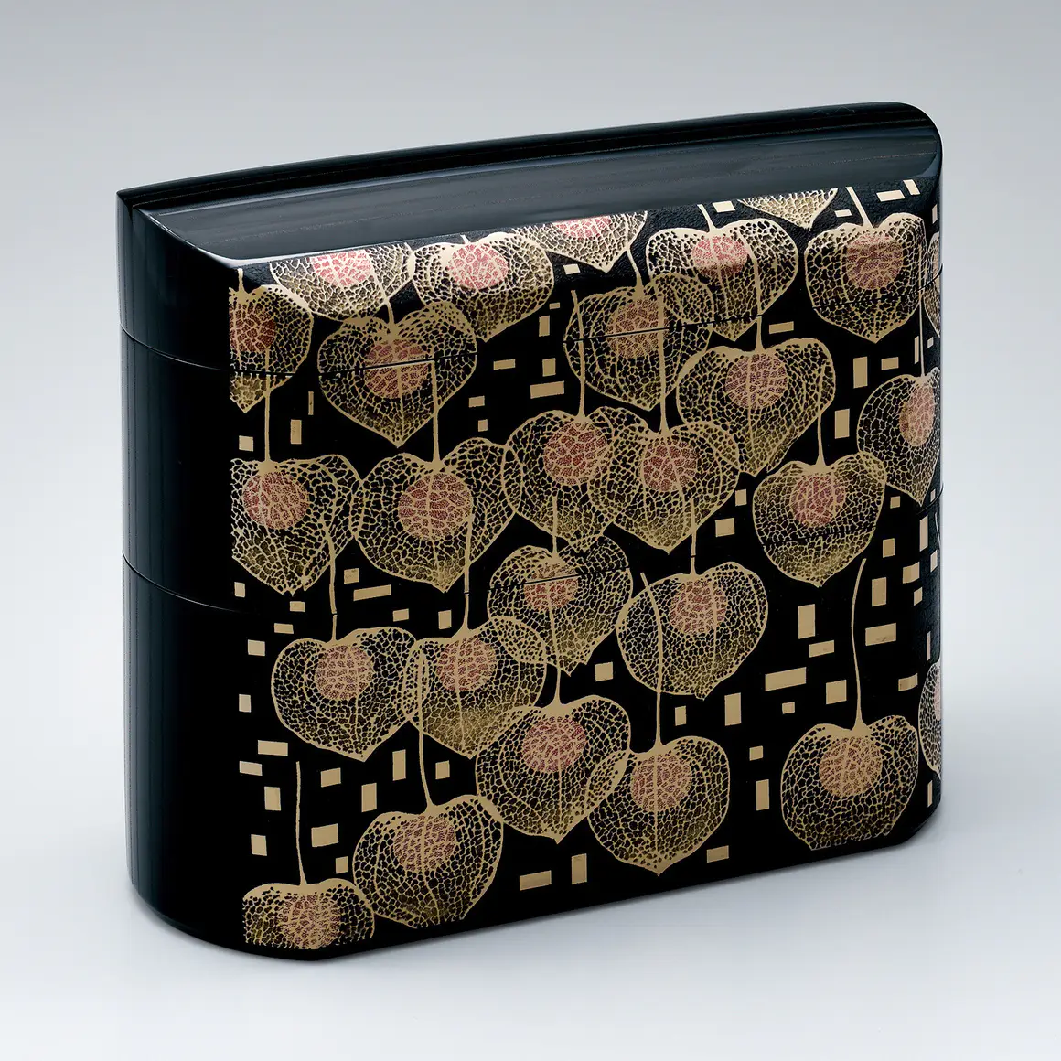 新品未使用　鳥毛 清 作 沈金 金魚漆器 菓子器 m_2x_3101.jpg.webp