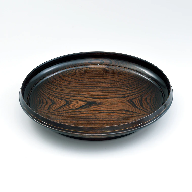 photo Food vessel of zelkova wood
