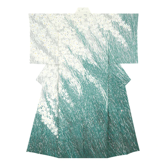 堰出友禅訪問着「京国の趣」(羽田 登)｜ギャラリージャパン