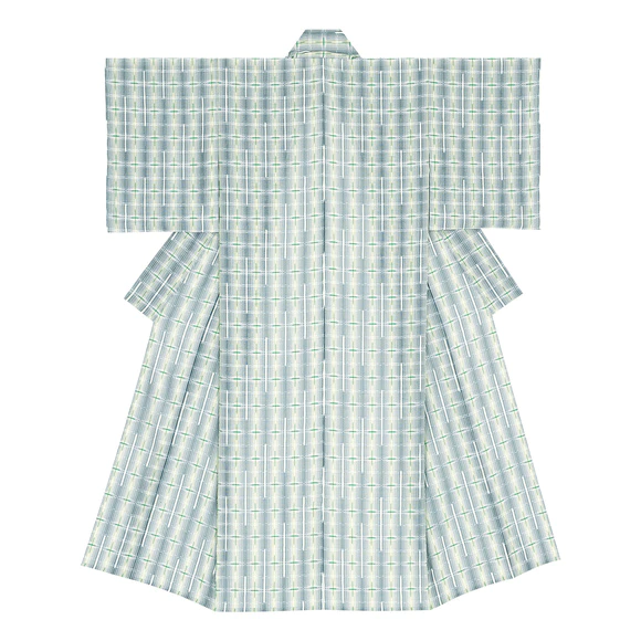 花紗織着物「水花火」