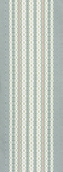 Float weave obi sash. “Japanese stewartia blossoms”
