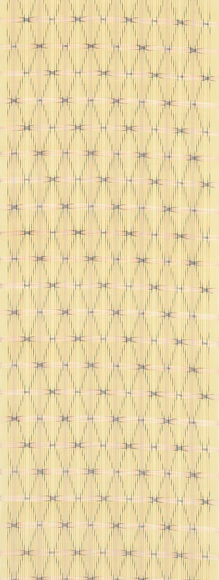 琉球かすり着尺「ゴーマーイ八玉」