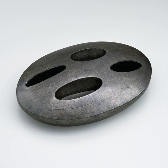 鋳朧銀香炉「陽光」(西 由三)｜ギャラリージャパン