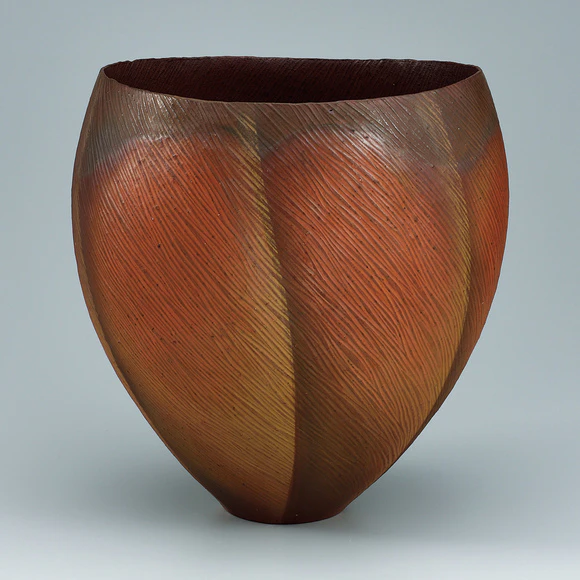 彩泥叩き壺(淺田 浩道)｜ギャラリージャパン