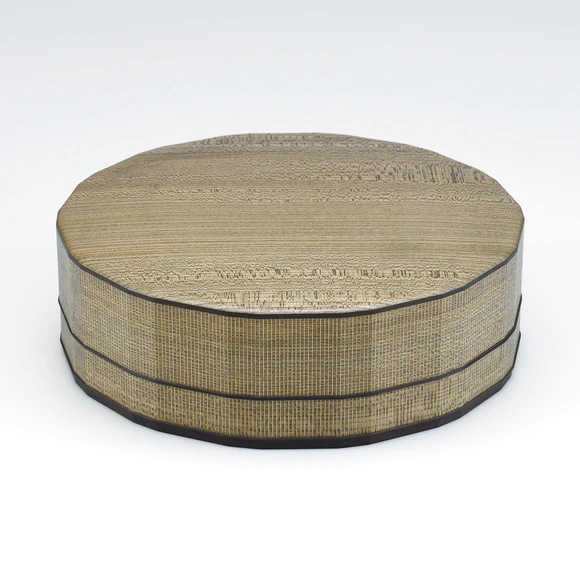 欅柾造木象嵌平卓(松井 裕志)｜ギャラリージャパン