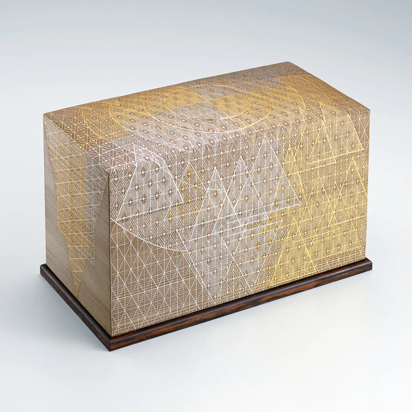 截金飾筥「太古を想う」(村上 茂子)｜ギャラリージャパン