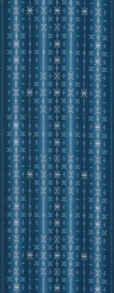 “Crystal” Hanaori weave obi sash
