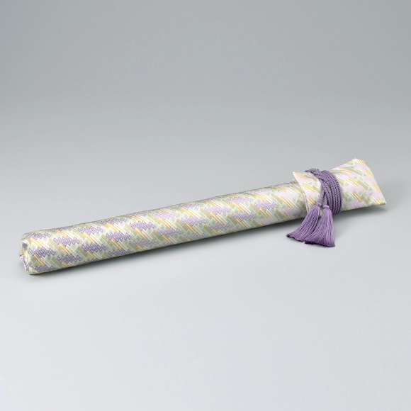 錦尺八袋 高級 錦 金欄製尺八袋 - 房付 | 尺