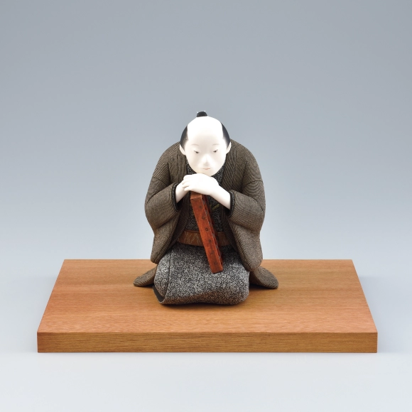 “End of the year” Formed with toso over wooden core and covered with cloth in kimekomi method