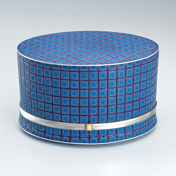 Cloisonne Covered Box "Rhythm"