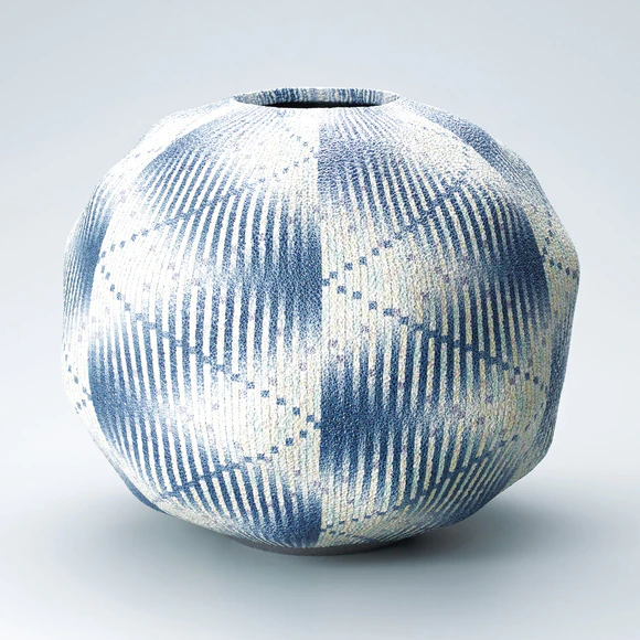 練上絖律文壺(西 功一)｜ギャラリージャパン