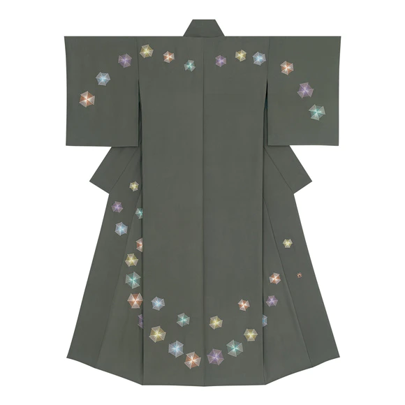 刺繡着物「彩雲」