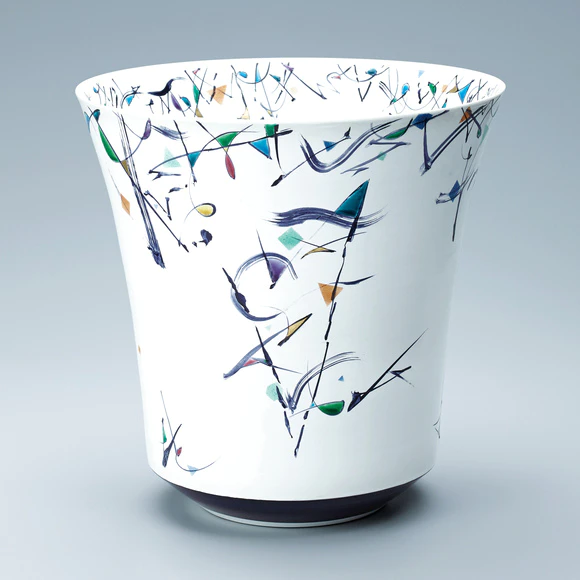 備前緋襷ボタモチ十二角台鉢(伊勢﨑 紳)｜ギャラリージャパン