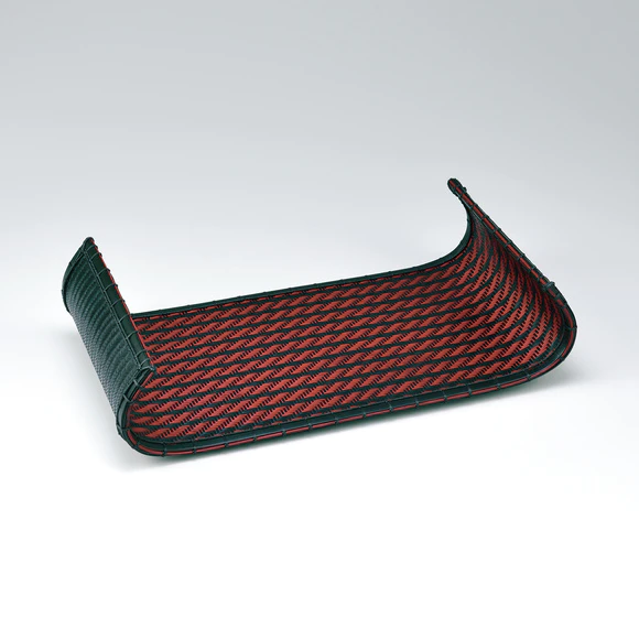 Woven plate. “Dawn”