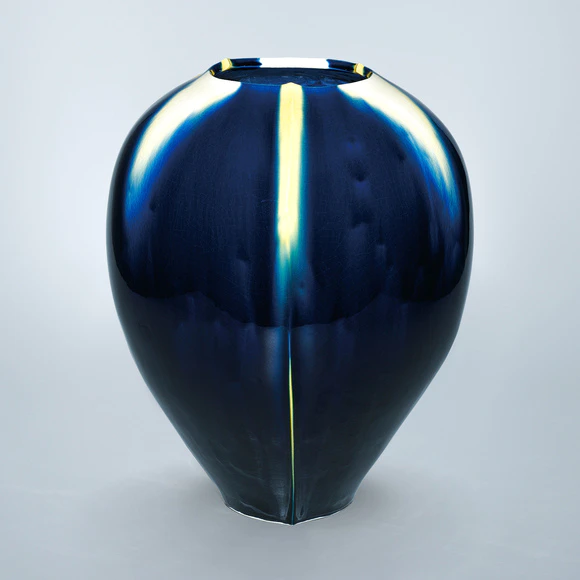 藍三彩「1407」(加藤 清和)｜ギャラリージャパン