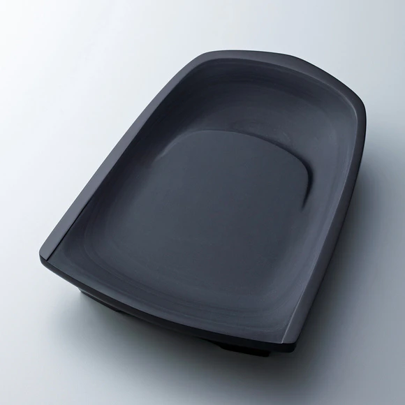 Boat-shaped inkstone.