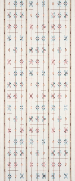 Hanarori weave obi sash. “Pinwheel”
