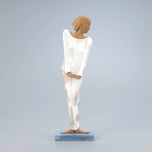 木彫彩色「風と雲と」(松崎 幸一光)｜ギャラリージャパン