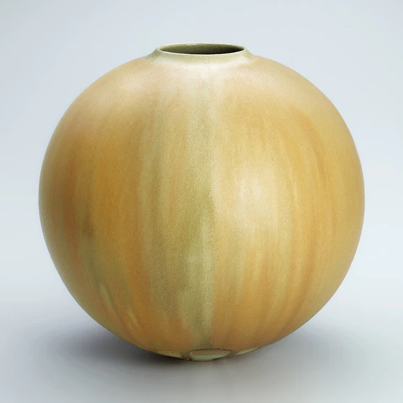 黄瀬戸壷(徳川 浩)｜ギャラリージャパン