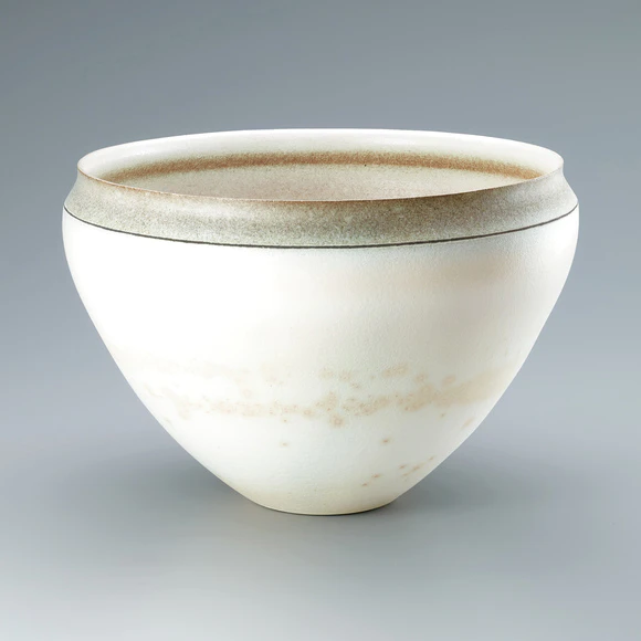 備前緋襷広口花器(佐藤 正徳)｜ギャラリージャパン