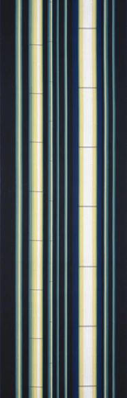 Kokura striped weave cotton obi sash. “The Tale of the Bamboo Cutter”