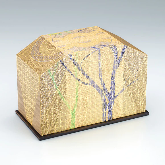 截金飾筥「群翔」(村上 茂子)｜ギャラリージャパン