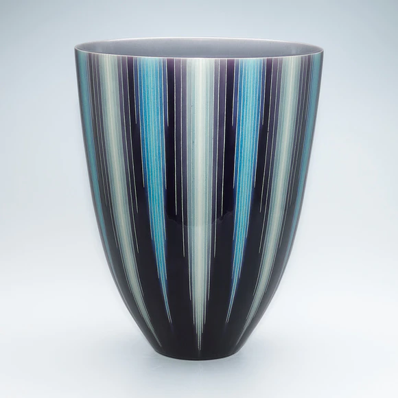 お値下げしました！住田正実作　九谷焼　赤絵小紋　香炉① 住田 正実の作家情報・作品一覧｜ギャラリージャパン