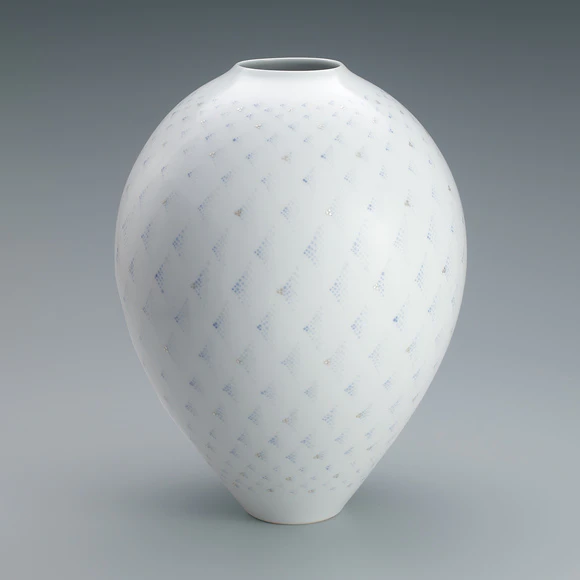 白磁釉内彩壺(赤塚 幸恵)｜ギャラリージャパン