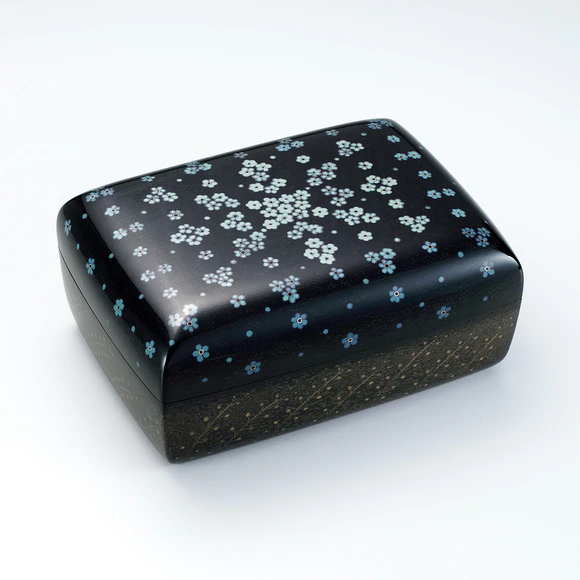 乾漆蒟醬箱「花光」(鈴木 元子)｜ギャラリージャパン